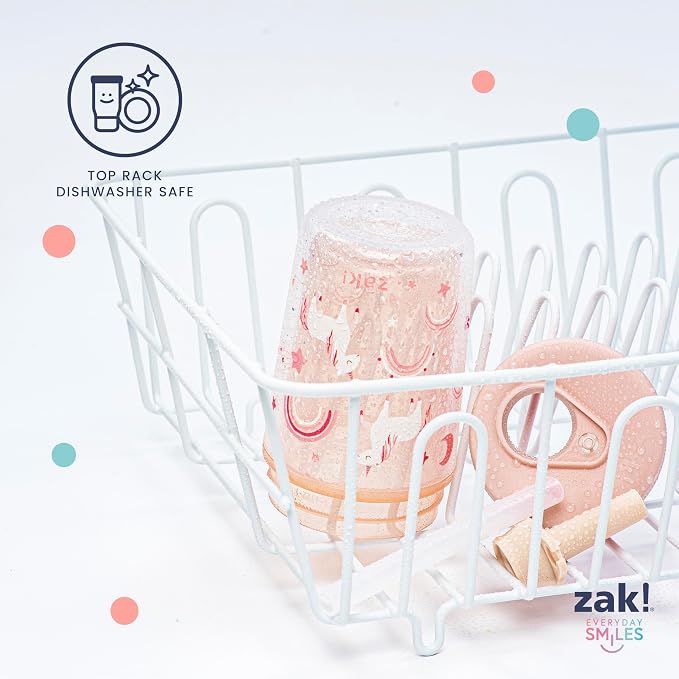 Zak Designs Bluey Capri Toddler Tumblers For Travel or At Home, 9oz 2-Pack Double Wall Plastic Sippy Cups With Leak-Proof Design is Perfect For Kids (Bluey, Bingo) - Image 7