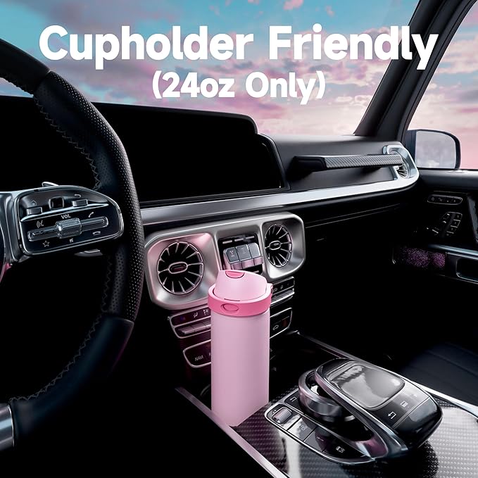 24 oz Insulated Water Bottle with Straw: Meoky Stainless Steel Metal Water Bottle with 2-in-1 Lid - Leak Proof, Cold for 24 Hours, Protective Silicone Base, BPA-Free for Sports Travel Car, Sage - Image 8