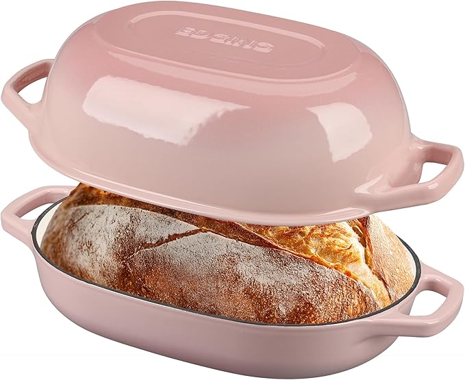 EDGING CASTING Enameled Cast Iron Oval Dutch Oven Pot - Image 3