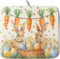 Giwawa Easter Bunny Dish Drying Mat Eggs Carrot Dishes Drainer Pad Absorbent by Giwawa
