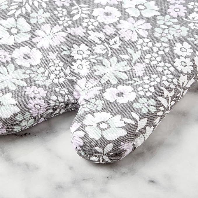 Martha Stewart Ditsy Floral Oven Mitt 2-Pack Set - Image 3
