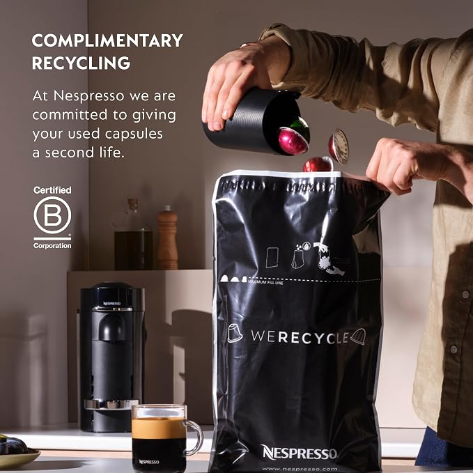 Nespresso Vertuo Pop+ Coffee and Espresso Maker by Breville, Lilac - Image 8