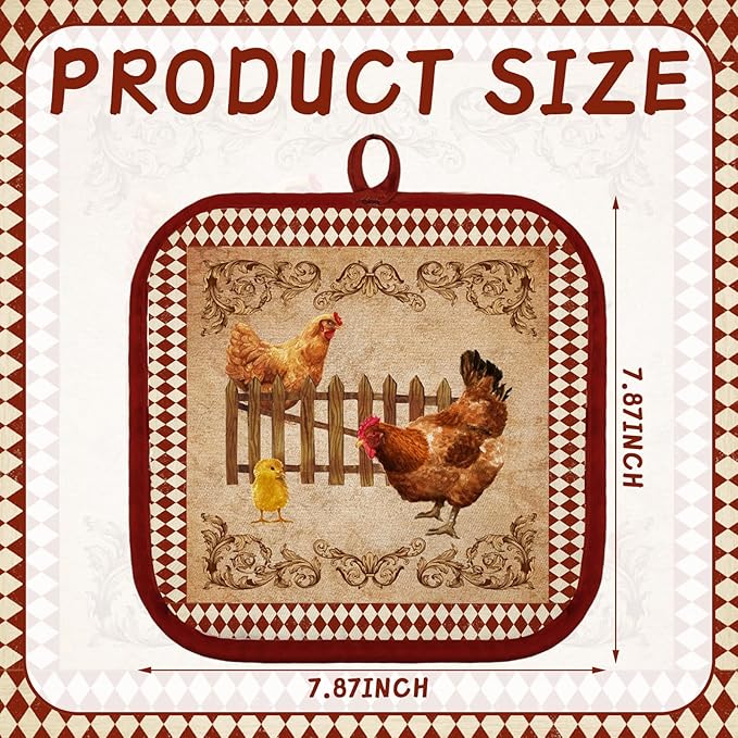 Bencailor 12 Pcs Pot Holders - Image 4
