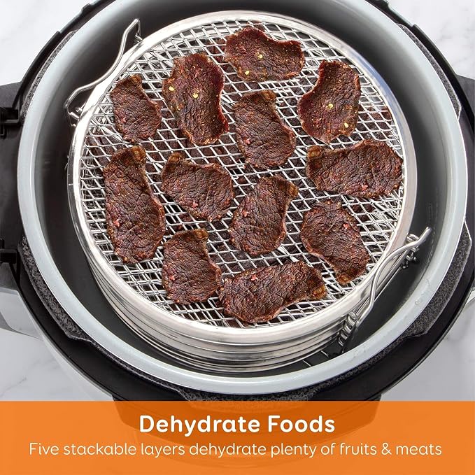SICHEER Dehydrator Rack Stainless Steel for Ninja Foodi 6.5 & 8 Qt - Image 2