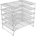 P&P CHEF Cooling Rack, 5-Tier Stainless Steel Stackable Baking Cooking Racks by PPCHEF