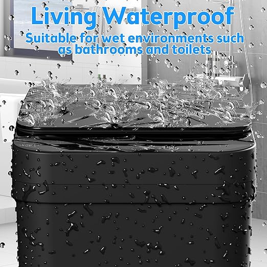 Bathroom Trash Can with Lid, KOEYLE 2 Pack 2.2 Gallon Automatic Touchless - Image 5