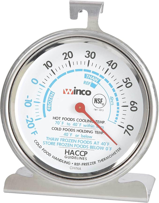 Winco Freezer/Refrig Thermometer by Winco