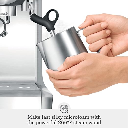 Breville BES870XL Barista Express Espresso Machine, Brushed Stainless Steel - Image 7