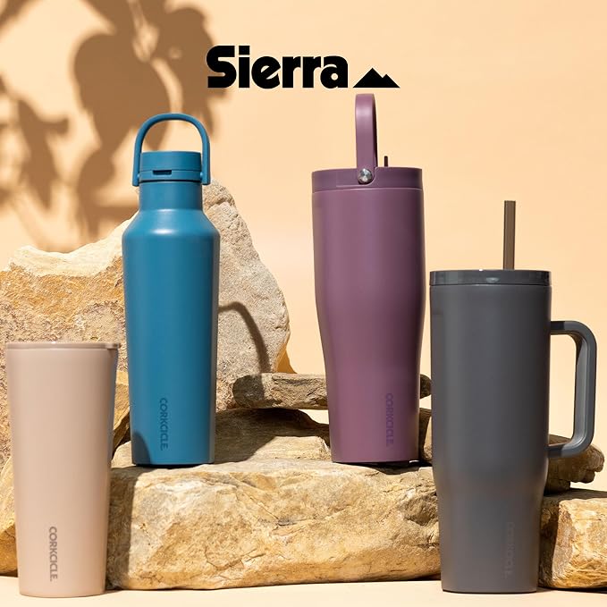 Corkcicle Classic Tumbler - Keeps Drinks Cold for 9 Hours & Hot for 3 - Triple-Insulated Stainless Steel - Holiday Tumbler Gift - 24 oz - Flint - Image 8