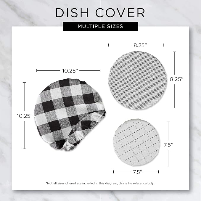 DII Reusable Cloth Bowl Cover Collection Machine Washable, Cotton - Image 9