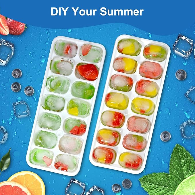 Ice Cube Tray, Ice Cube Trays for Freezer 5 Pack - Image 6