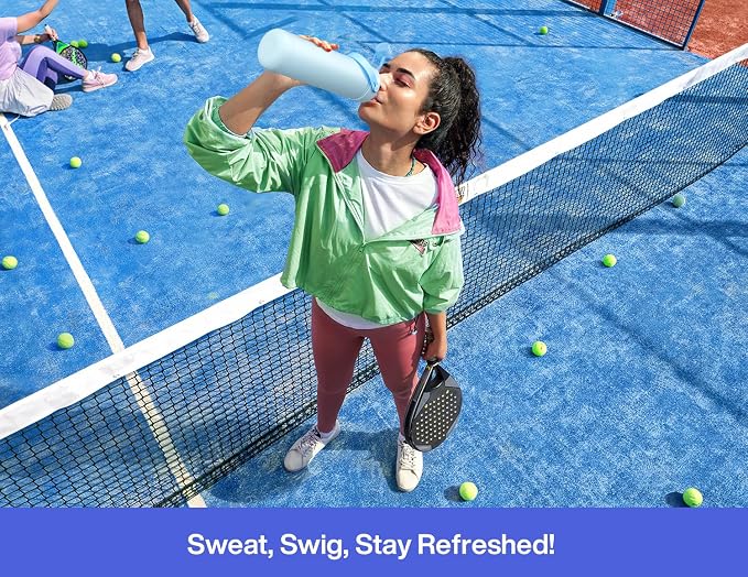POWCAN 26 oz Insulated Water Bottle with 2-in-1 Straw and Spout Lid, Keep Cold 24H, Leak-Proof, Fits in Car Cup Holder, Stainless Steel Water Bottle for Sports, Travel, and School (Lupine) - Image 8