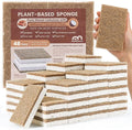 Metflavor 48 Pack Natural Kitchen Sponges, Biodegradable Non-Scratch Cellulose by Metflavor