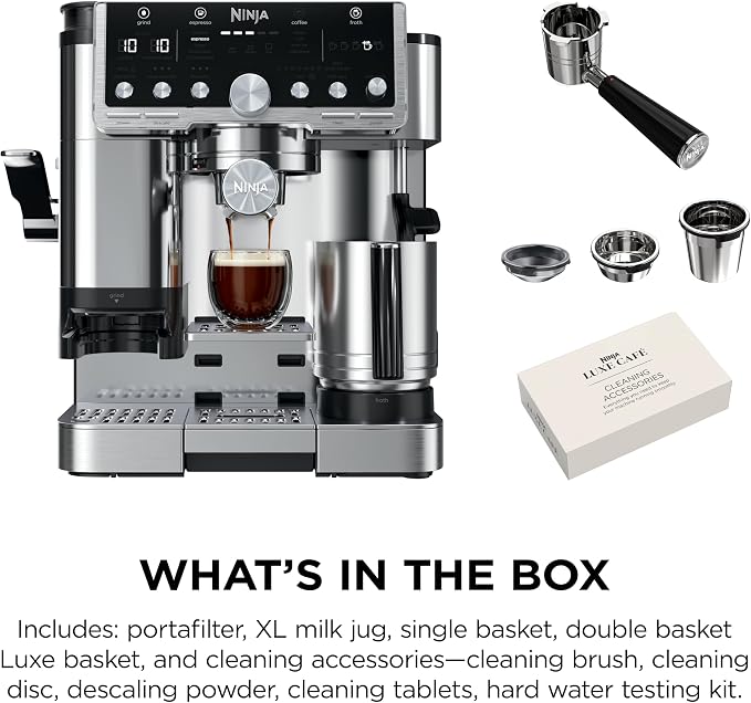 Ninja Luxe Café Pro Series, Espresso, Cold Brew, Hot Water, ES701 - Image 11