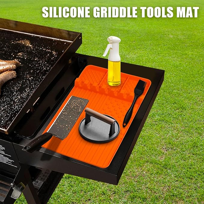 2 PCS Silicone Griddle Tools Mat - Image 6