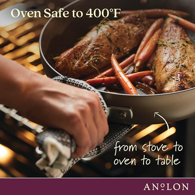 Anolon Advanced Home Hard Anodized Nonstick Sauce Pan/Saucepan - Image 4