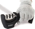 4-in-1 Kitchen Knife Accessories: 3-Stage Knife Sharpener Helps Repair by KITCHELLENCE