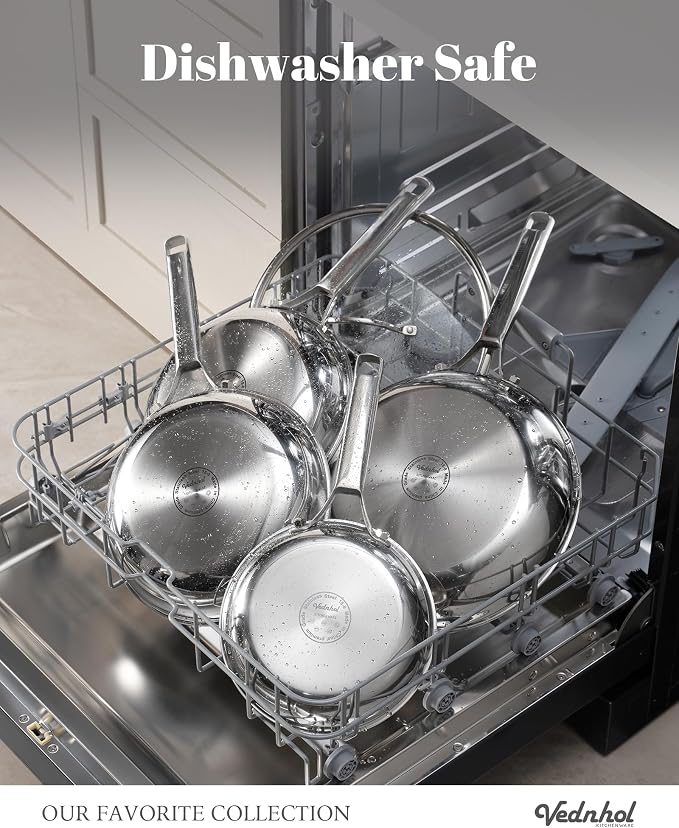 Stainless Steel Frying Pan Set - Image 4
