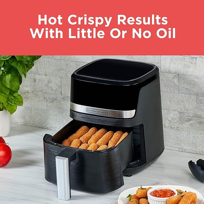 BLACK+DECKER Purifry 2QT Digital Air Fryer - Image 3