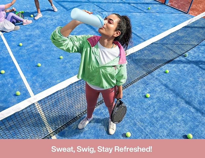 POWCAN 26 oz Insulated Water Bottle with 2-in-1 Straw and Spout Lid, Keep Cold 24H, Leak-Proof, Fits in Car Cup Holder, Stainless Steel Water Bottle for Sports, Travel, Gift and School (Kiss Me Berry) - Image 8
