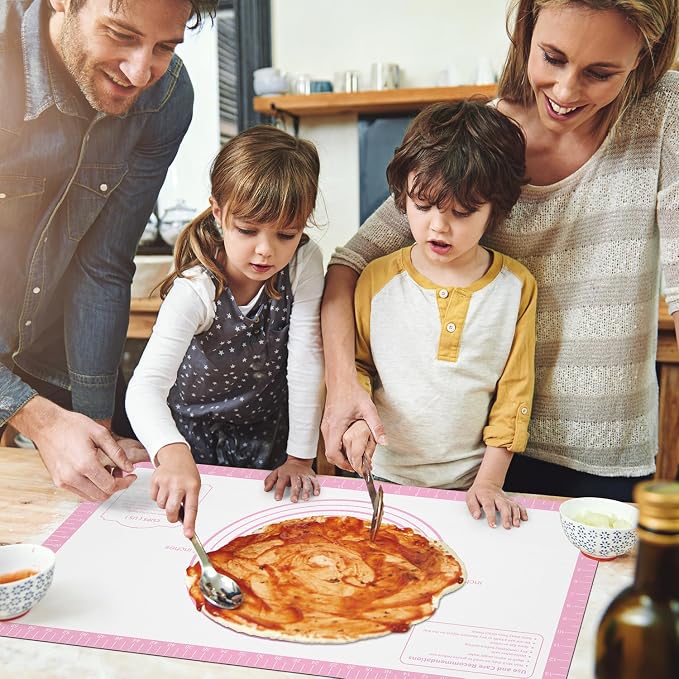 Non-stick Silicone Pastry Mat, Silicone Baking Mat - Image 7