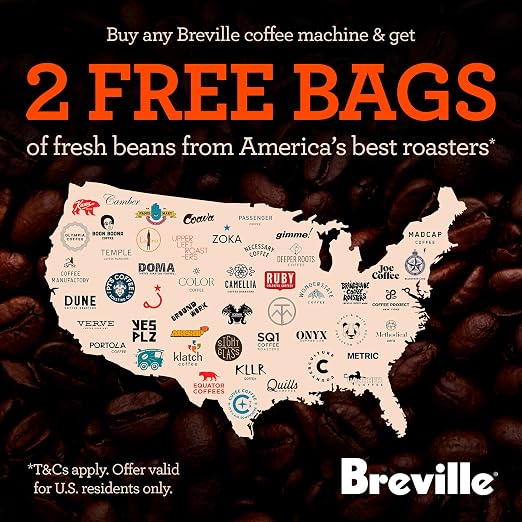 Breville BES870BSXL Barista Express Espresso Machine, Black Sesame - Image 6