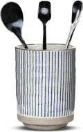 Ceramic Spoon Holder for Coffee Bar, Upright Tea Spoon Holder Cup, Coffee by U-TIMES
