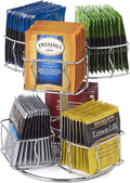 Nifty Tea Bag Spinning Carousel – 6 Compartments, Spins 360-Degrees, Lazy Susan by NiftySolutions