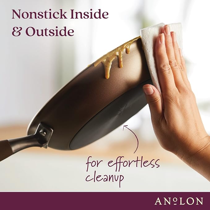 Anolon Advanced Home Hard Anodized Nonstick Sauce Pan/Saucepan - Image 3