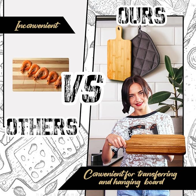 Nuenen 1 Pcs Wood Cutting Board - Image 5