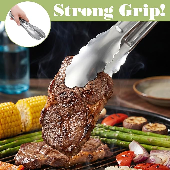 16 Pack Serving Tongs for Buffet - Image 4