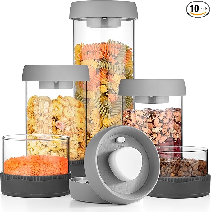 Glass Canisters Set by Dokaworld