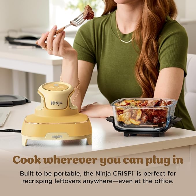 Ninja Crispi Glass Air Fryer, 4-in-1, Ginger Snap, FN101GD - Image 12