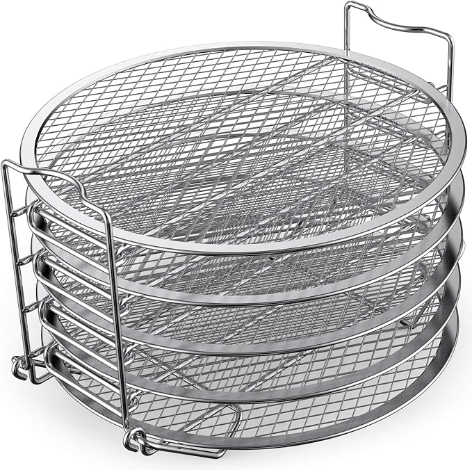 SICHEER Dehydrator Rack Stainless Steel for Ninja Foodi 6.5 & 8 Qt by SICHEER
