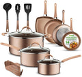 NutriChef 14-Piece Pots and Pans Set Non Stick – Induction Cookware Set by NutriChef%E2%84%A2Kitchen