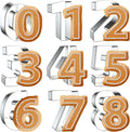 Number Cookie Cutter Set 3 Inch by Xzhloym