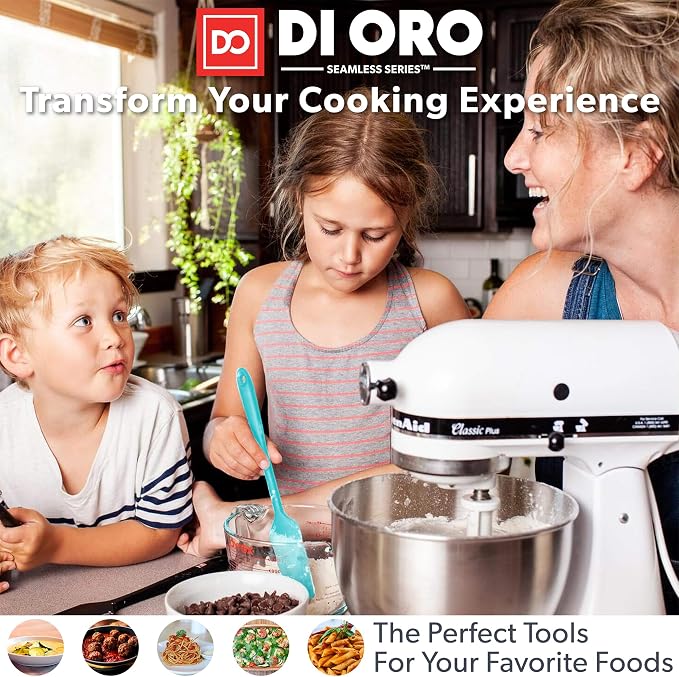 DI ORO Silicone Cooking Spoons - Image 4