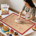 Extra Thick Silicone Mat for Baking, Silicone Baking Mat by Bredominant