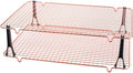 Nordic Ware Stackable Cooling 2 Copper Racks Plus 4 Snap-On Legs, 16.875 in × by NordicWare