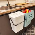 stonespace Hanging Trash Can, 3.2 Gallon/12L Small Waste Bin by stonespace