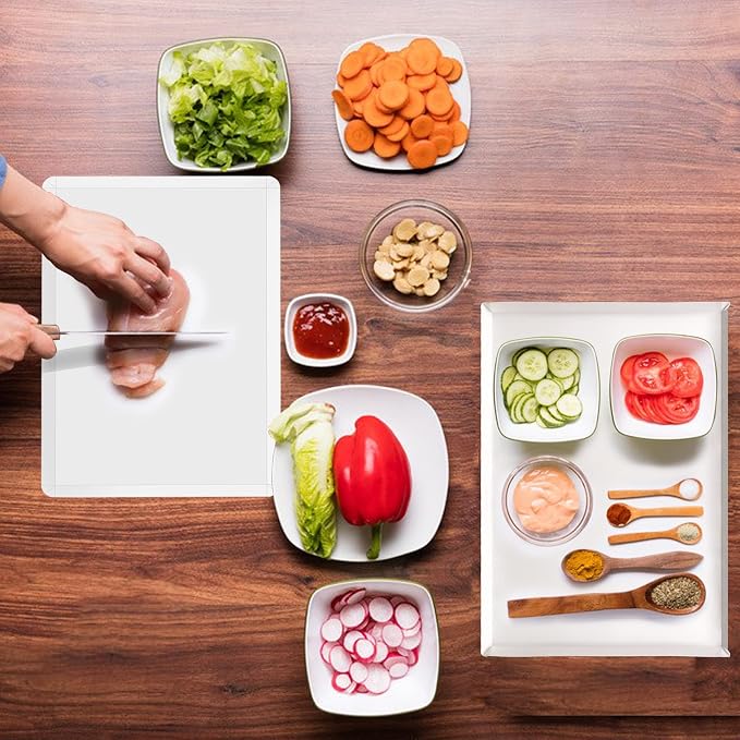 ZVP Disposable Cutting Boards 60 Count, Collapsible Cutting Board Sheet - Image 5