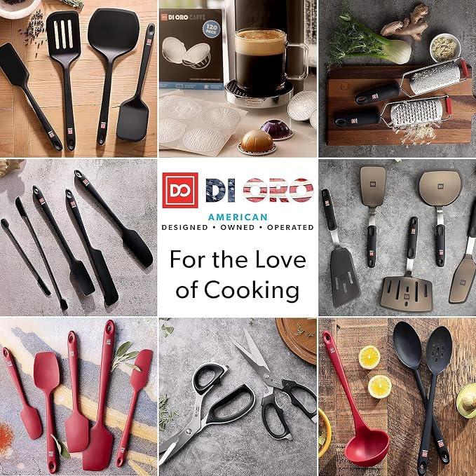 All New DI ORO 6-Piece Silicone Spatula Set - Image 9