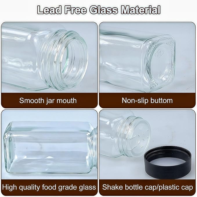 48Pcs Spice Jars Containers - Image 4