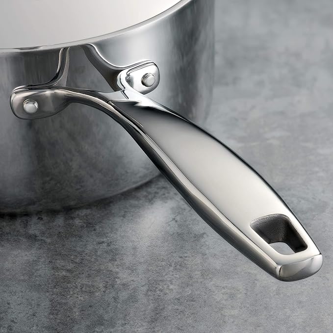 Tramontina Signature Tri-Ply Clad Stainless Steel 3-Quart Saute Pan - Image 5