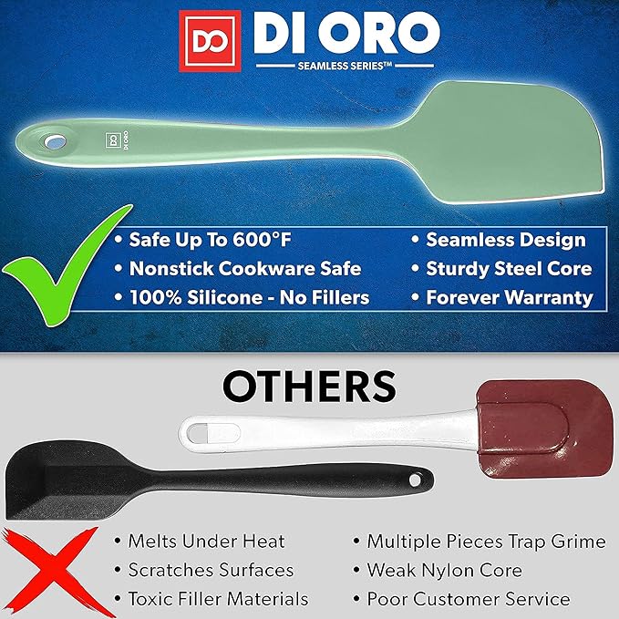 DI ORO Silicone Spatula Set - Image 2