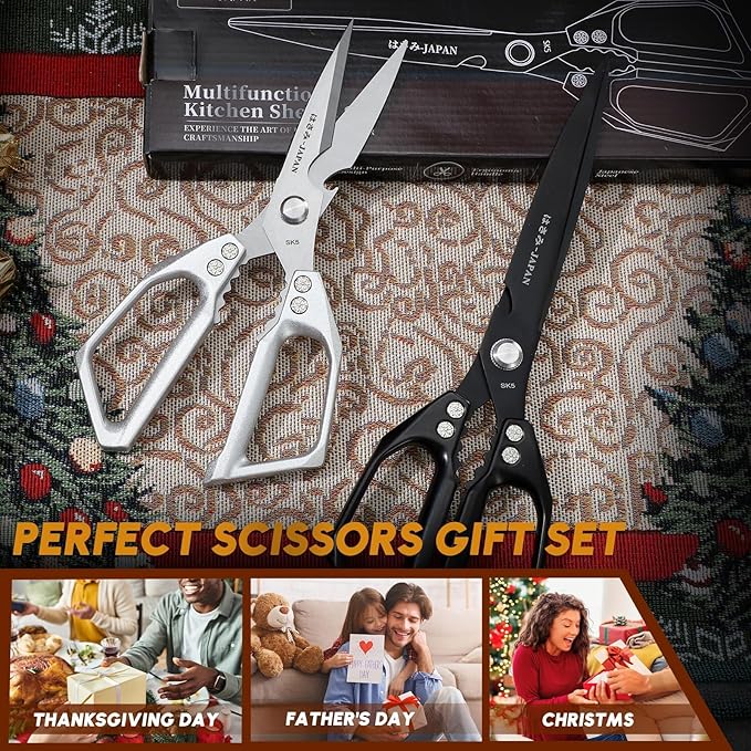 HUUSK Kitchen Shears Set Upgraded - Image 7