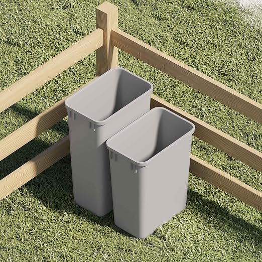 Dowell 35L Wastebasket Trash Container, 37Qt/9.2Gal, - Image 7