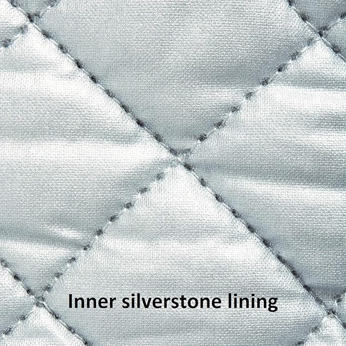 DII Basic Terry Collection 100% Cotton Quilted, Oven Mitt, 2 Piece - Image 6