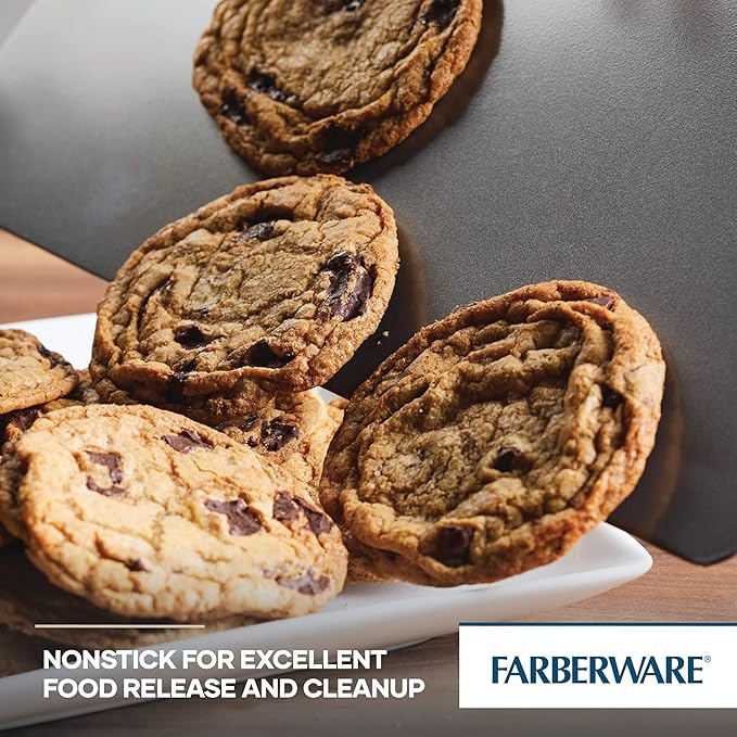Farberware Insulated Nonstick Bakeware 14-Inch x 16-Inch Jumbo Cookie Sheet - Image 4