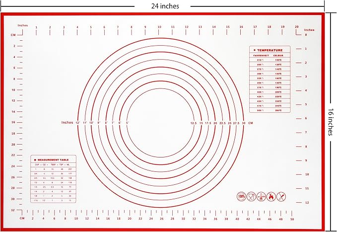 Yansumi silicone pastry non stick baking mat - Image 2